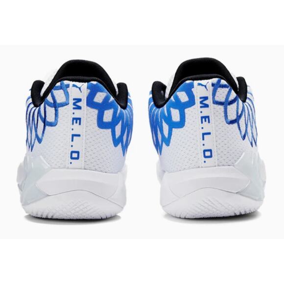PUMA MB.01 Low LaMelo Ball Team Colors White Bluemazing 376941-11 Sz 15 NIB - Picture 6 of 7